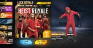 Heist Royale will require 40 diamonds for a single spin (Image via Free Fire)
